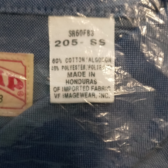 Red Kap SR60FB Men's Oxford Dress Shirt*NWT* - Picture 2 of 2